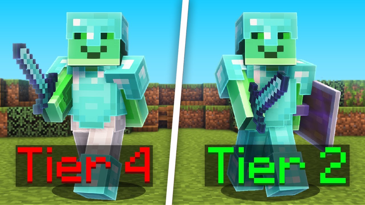 Tier Testing in every NEW Minecraft PvP Gamemode