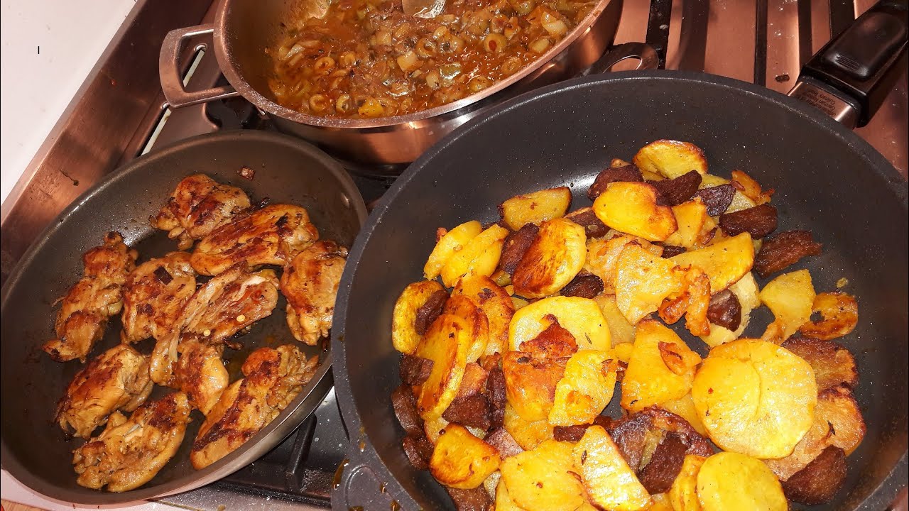 ILYET MÉG BIZTOS NEM ETTETEK :--) Spanyol csirke, chorizós pirított burgonyával! Glutén-laktózmentes