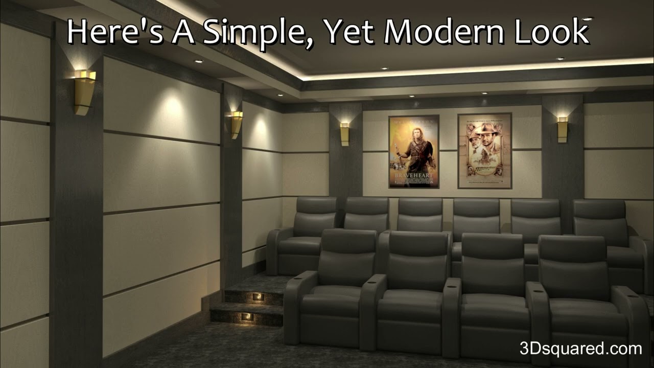 26 Unique Home Theater Designs & Ideas