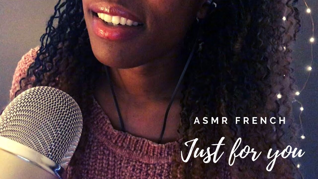 ASMR FRANCAIS ♡ Multidéclencheurs - Whispering, soft breathing, tapping... 😴 Ma première vidéo 💜