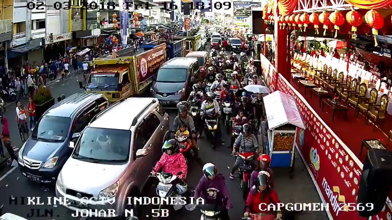 CAPGOMEH PONTIANAK 2018 SUPPORT HIKLINE CCTV