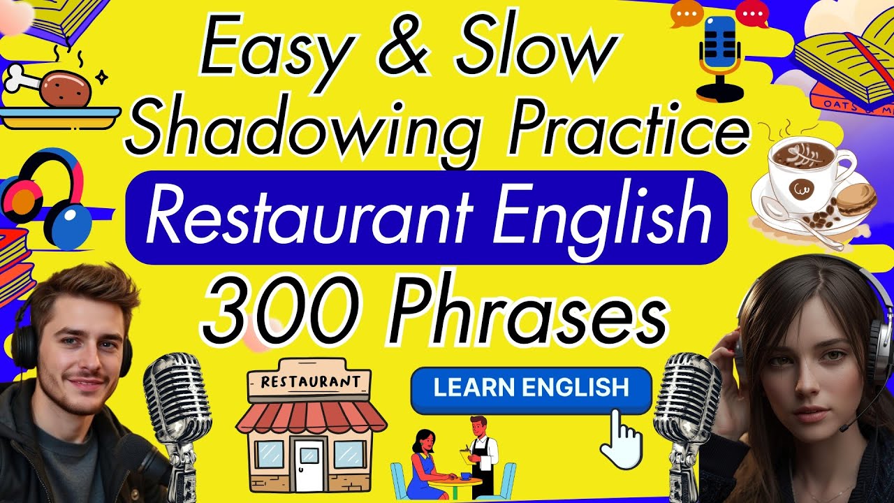 Learn Restaurant English: 300+ Phrases for Ordering Food & Dining Etiquette