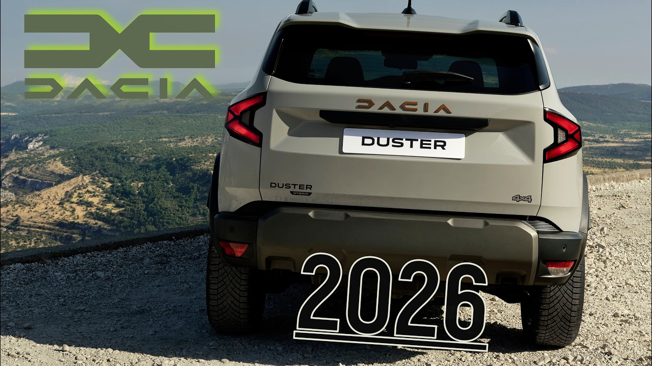 Обновлённый Dacia Duster 2026: полный привод и новые моторы!