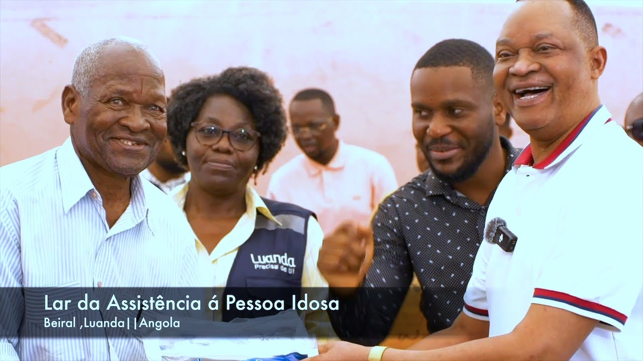 Beiral luanda 🇦🇴 : Visita do Profeta Khonde Mpolo D. ao Lar dos Idosos |Quinta-feira, 30/1/ 2025