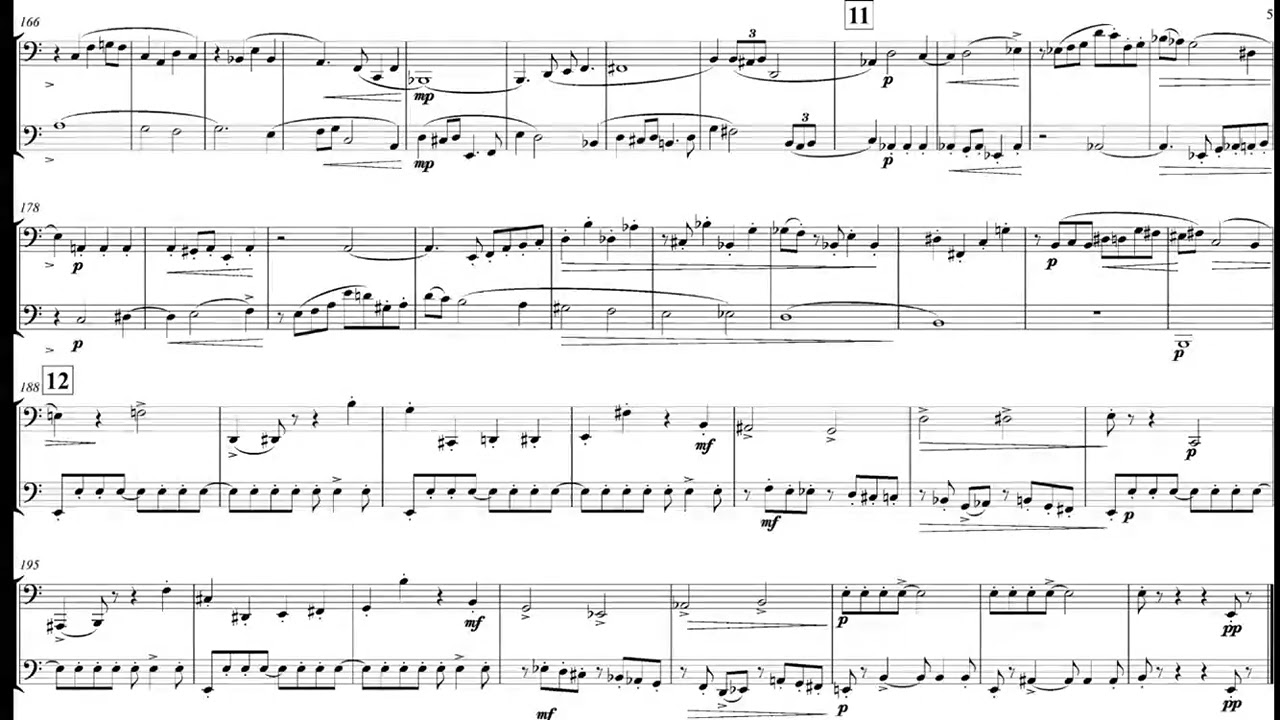 Sonata Concertante for 2 bassoons