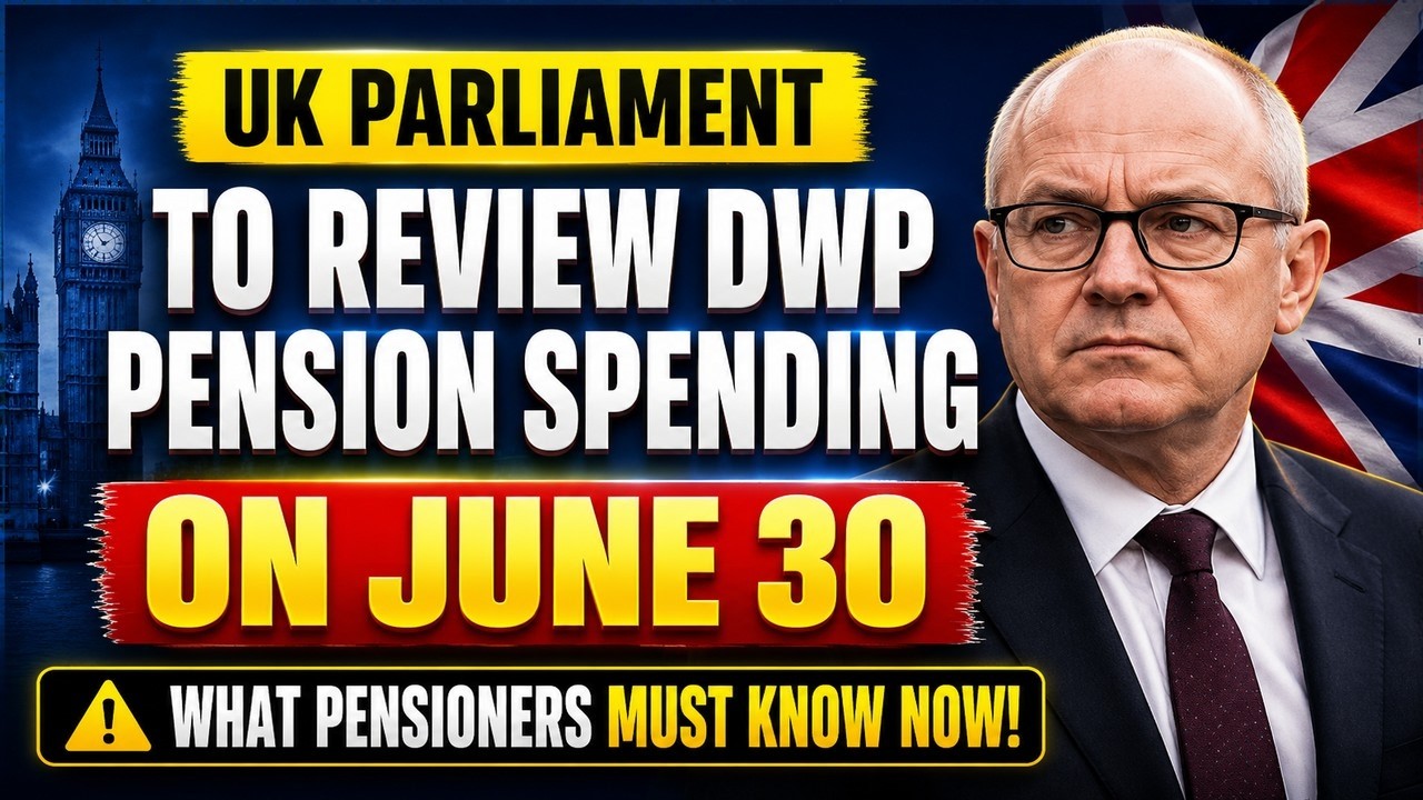 UK PENSION SHOCK? Parliament Reviews DWP Spending June 30 | Pensioners Must Know This NOW!
