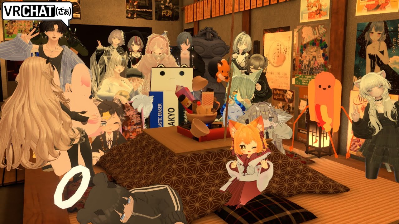 談笑した後にSlashCoVR行くかおすすめワールド全部行くか【VRChat】