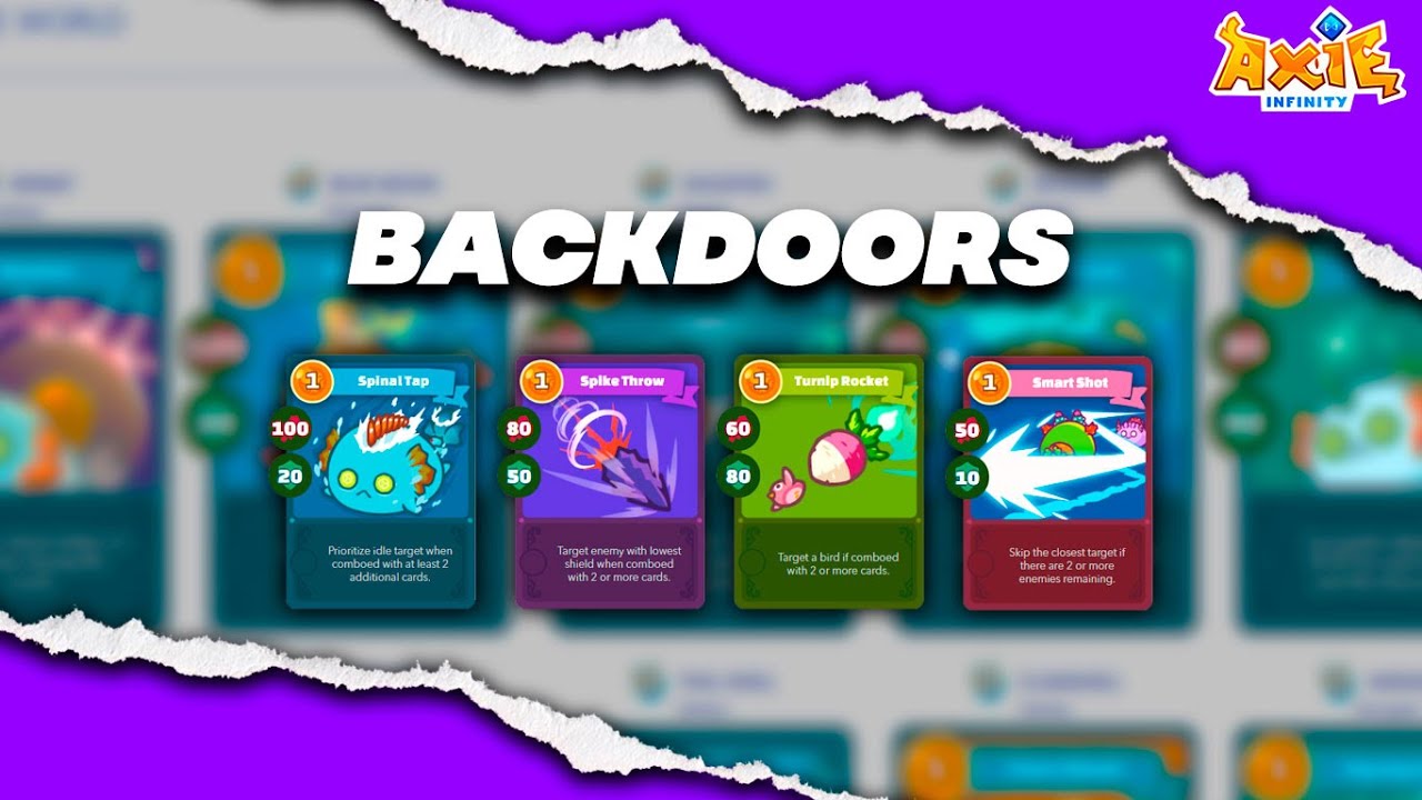 ASI FUNCIONAN LOS DISTINTOS TIPOS DE BACKDOORS