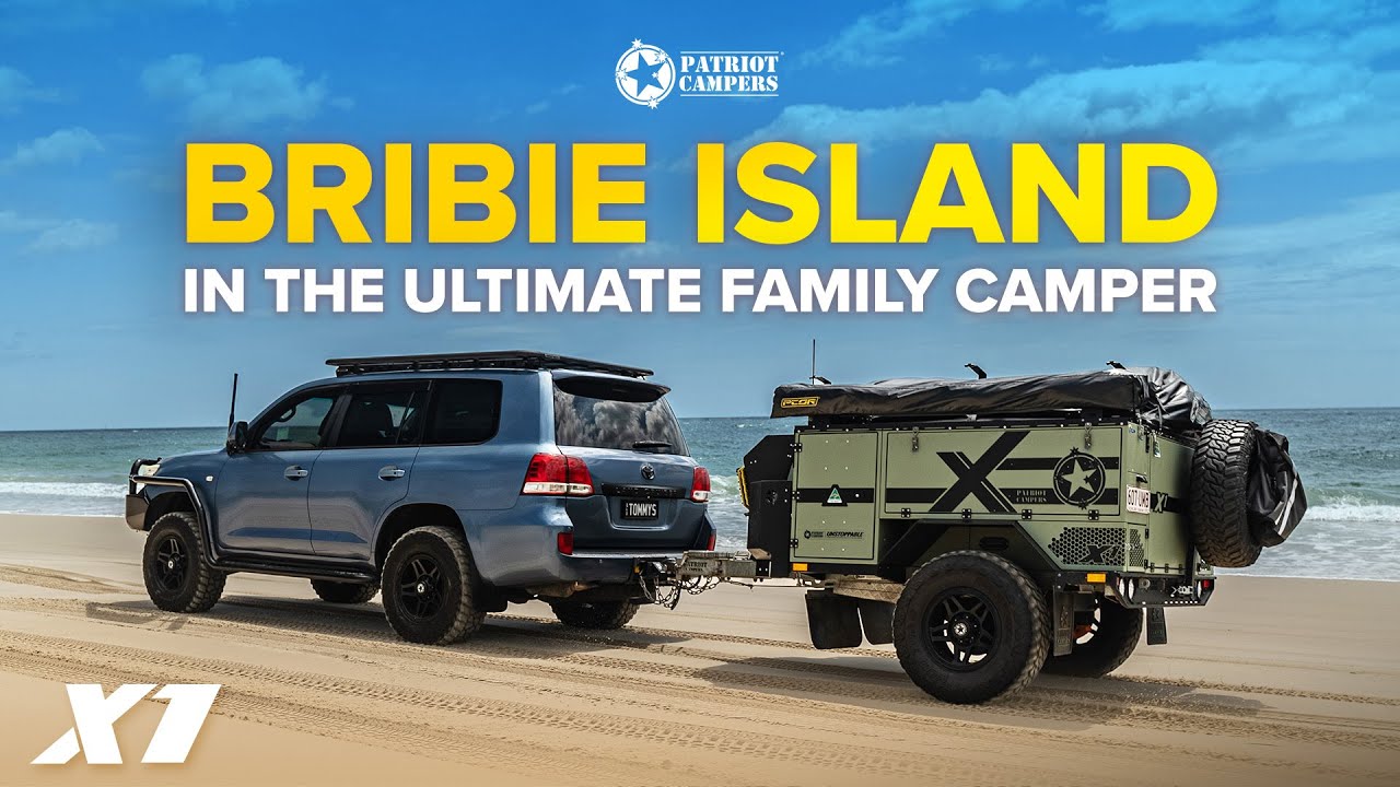 Bribie Island In The Ultimate Family Camper | Patriot Campers X1