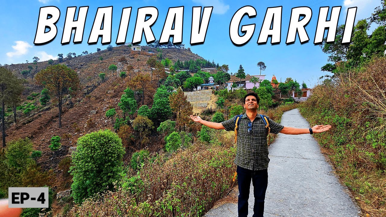 Bhairav Garhi (Langoor Garhi) Mandir Uttarakhand | Bhairav Garhi Temple | Vikram Xplorer