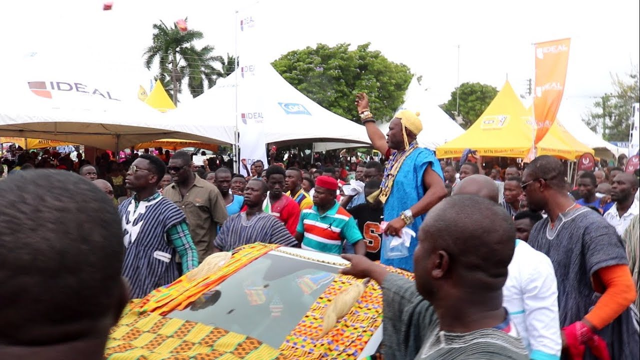 Ghanaian chief rides 