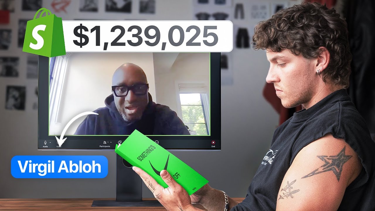I took Virgil Abloh’s Advice and made $1M with my Clothing Brand