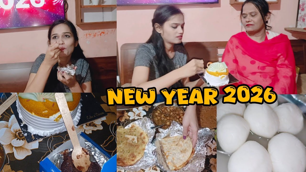 Happy Wala New Year with Family ❤️ |  Ghar Par Celebration Vlog | 2026
