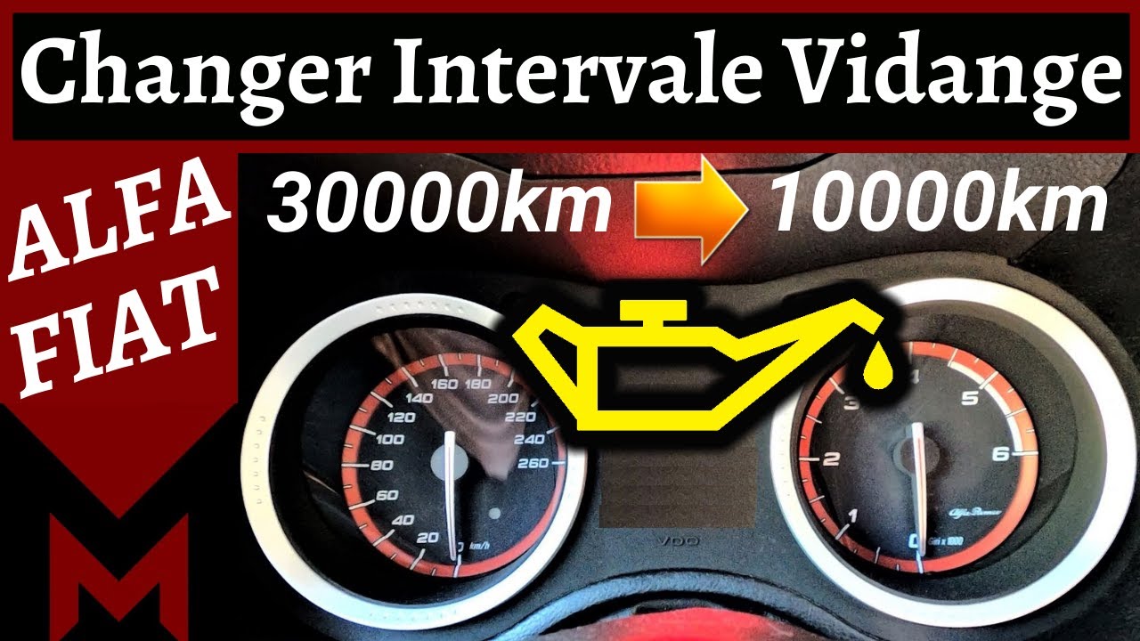Modifier Intervale de Rappel Entretien sur Alfa Romeo et Fiat [ Service Interval ] 🔧 MECA Maniaque