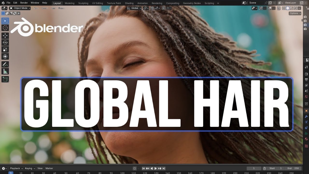 Global Hair For Blender Is Here & It's Awesome!