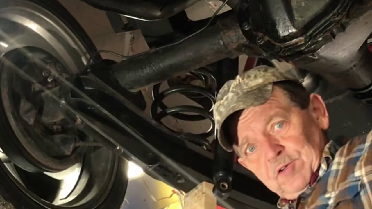 67-72 CHEVY TRUCK Repair  Relocating the Rear Shocks.   @CreekviewAcres