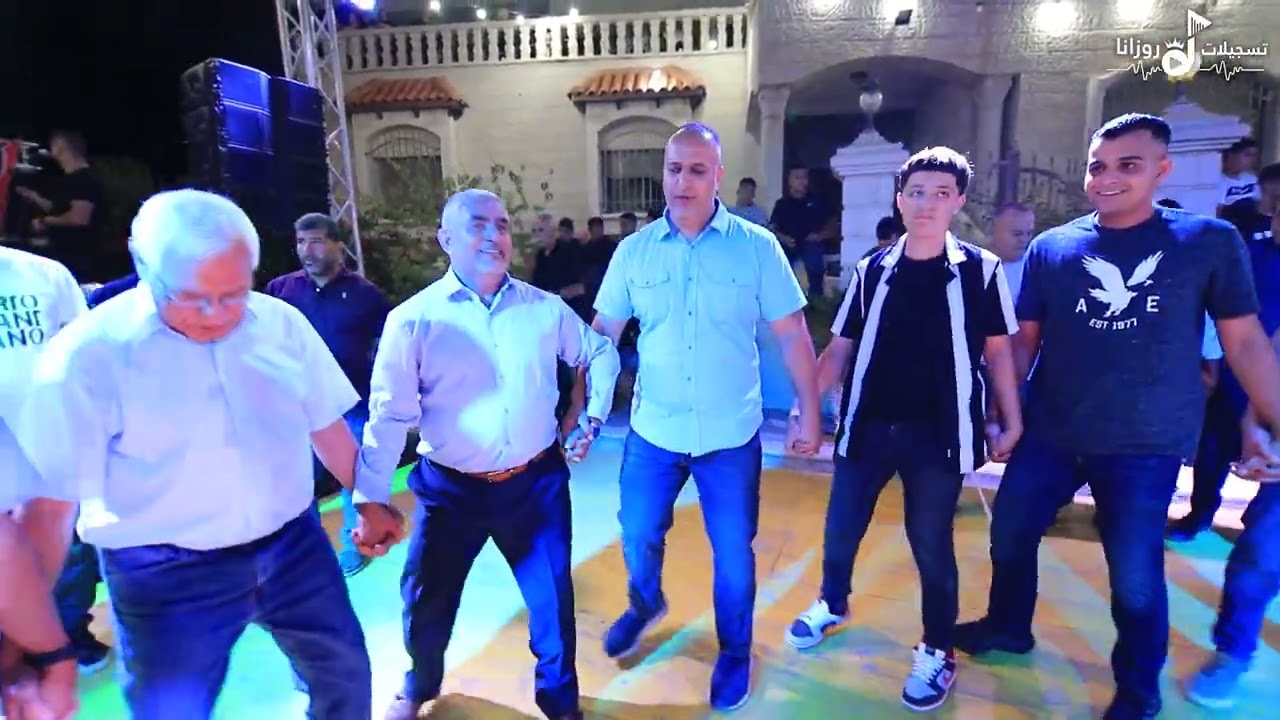 دبكة مخاتير سلواد 💯 بقيادة الفنان نزار حداد - مهرجان العريس نائل الهندي - سلواد