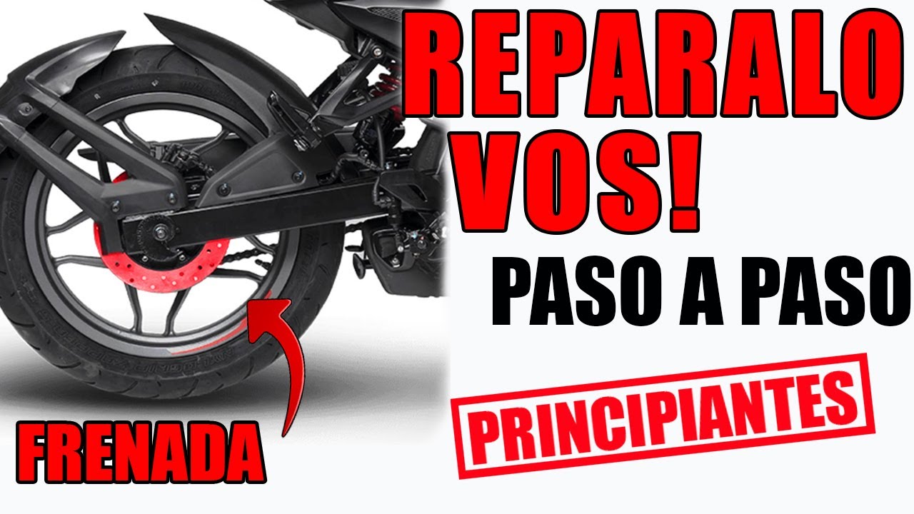 como reparar bomba de freno de moto NS 200 BAJAJ rouser pulsar si la rueda se queda frenada.