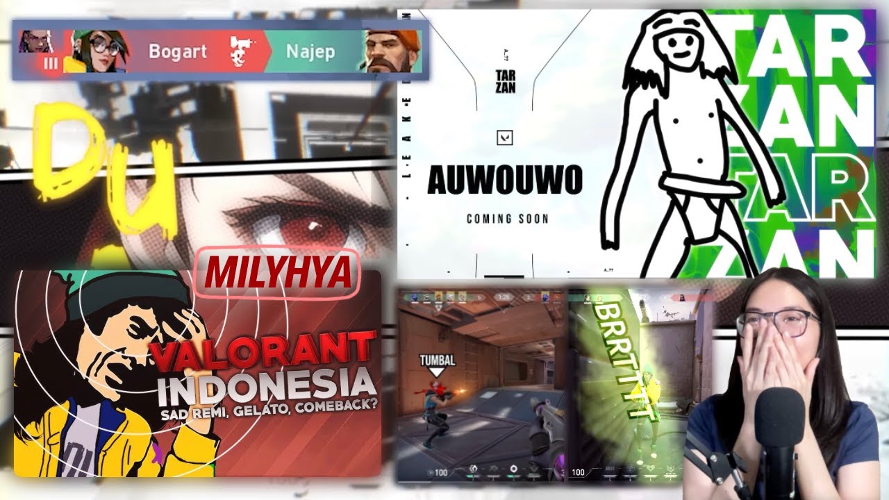 AGENT BARU VALORANT DAN EPIC COMEBACK DARI ENEMY YANG TOXIC || VALORANT INDONESIA - MILYHYA