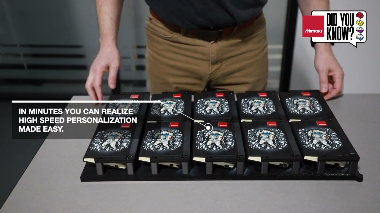 Mimaki UJF Series: Jig Printing!
