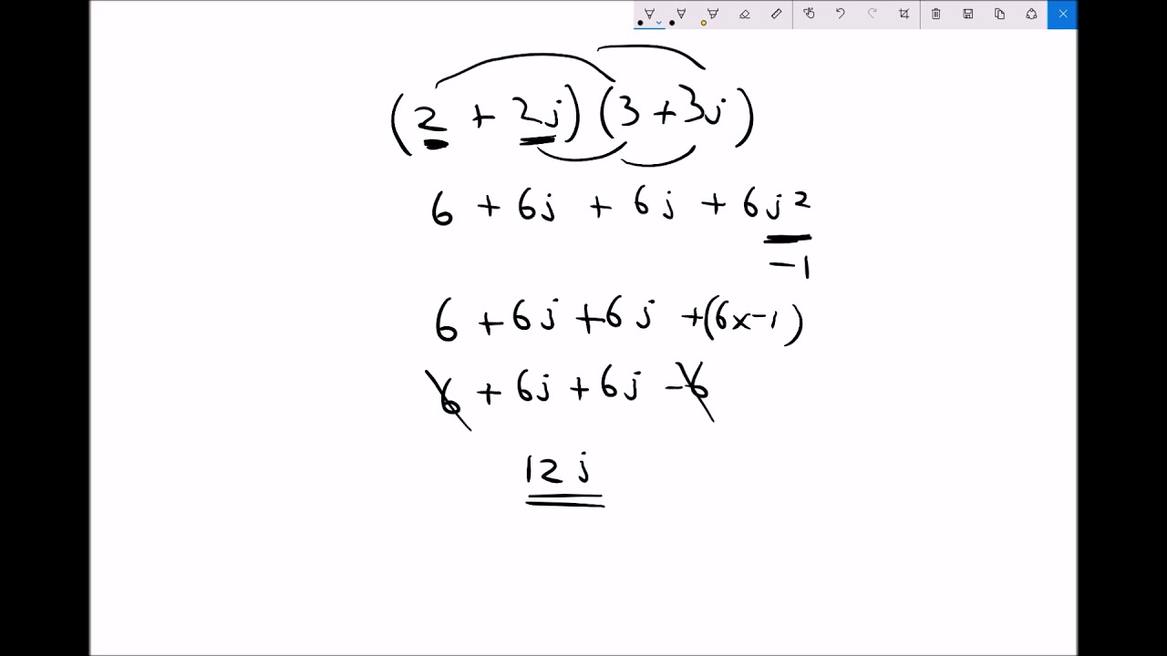 Complex Numbers Operations - Add, Subtract, Multiply and Divide