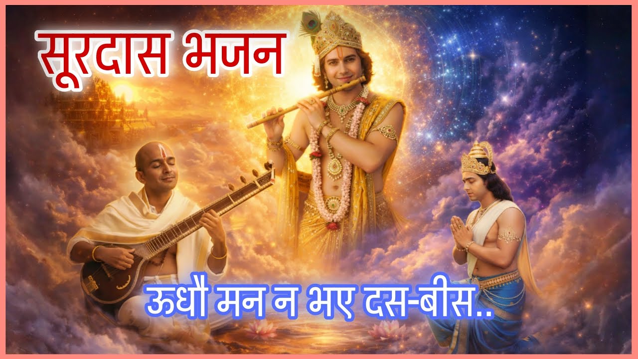 ऊधौ मन न भए दस-बीस#surdasbhajan 