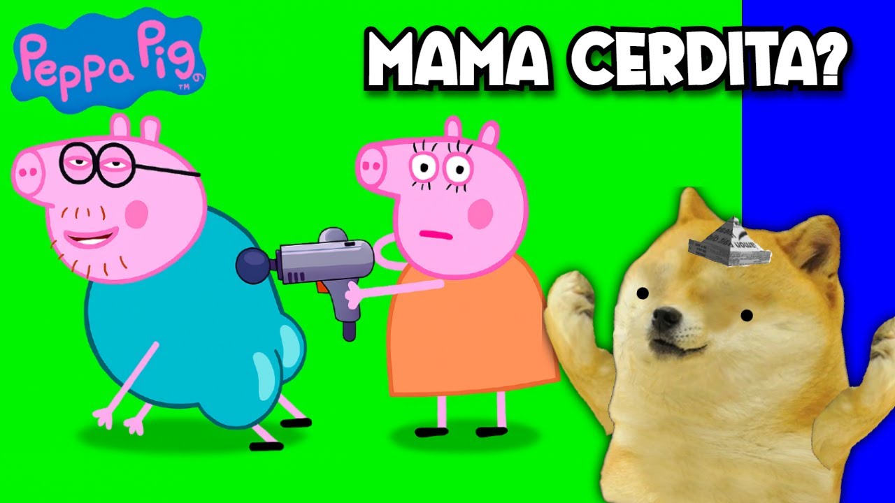REACCIONANDO  a las ANIMACIONES más PERTURBADORAS de PEPPA PIG - Juegos con cheems 😨🐷