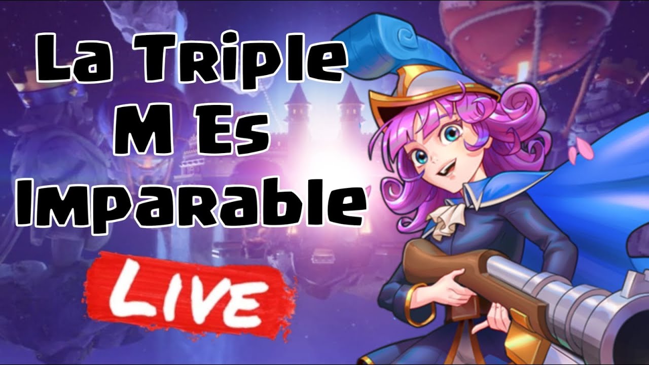 CAMPEONES DEFINITIVOS CON TRIO DE MOSQUETERAS #ClashRoyale #3M