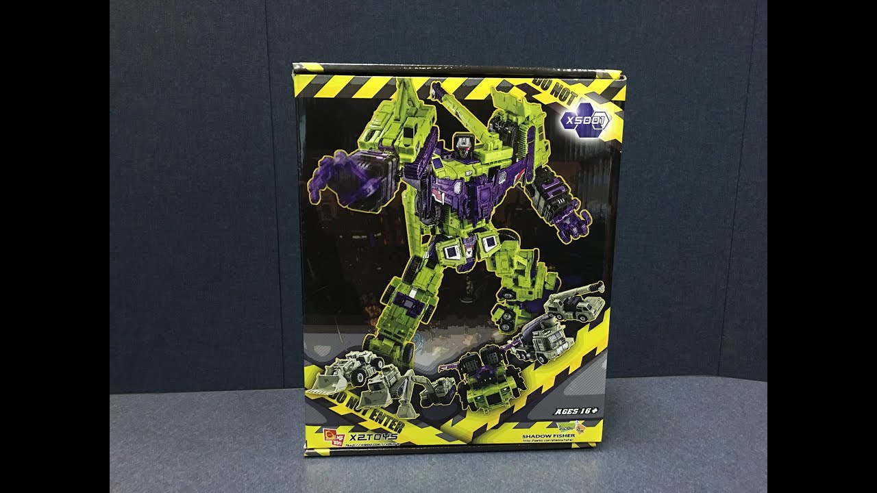 X2Toys/Shadow Fisher Upgrade Kit for CW/UW Devastator