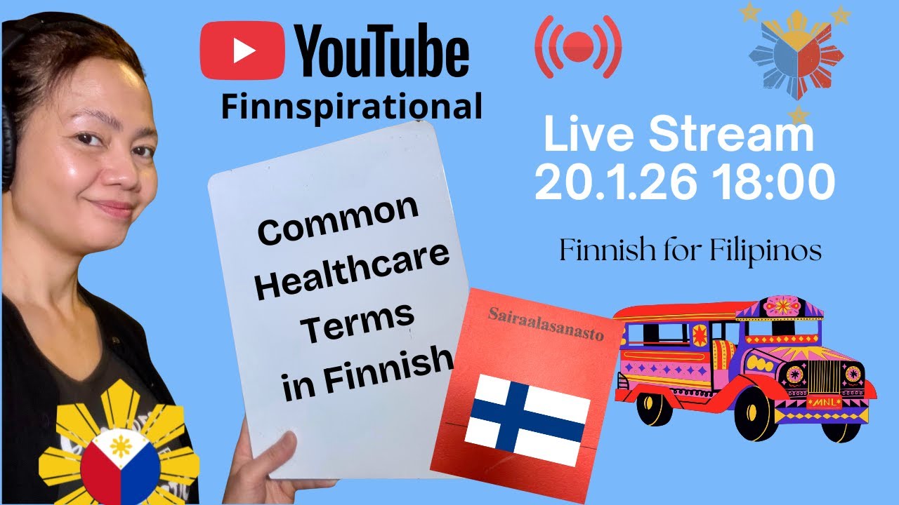 🇫🇮Common Healthcare Terms in Finnish