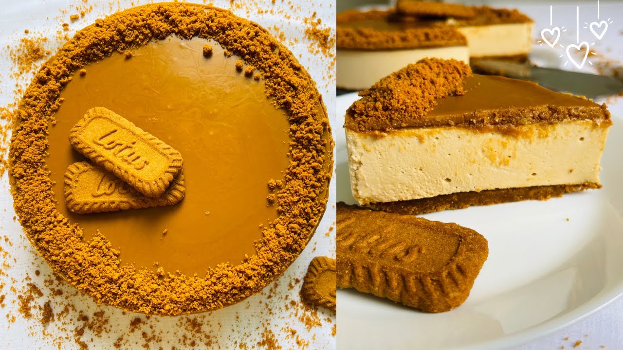 Lotus Biscoff Cheesecake🔥😋 || തീപോലും കത്തിക്കണ്ട , അടിപൊളി CHEESECAKE !! 🥮