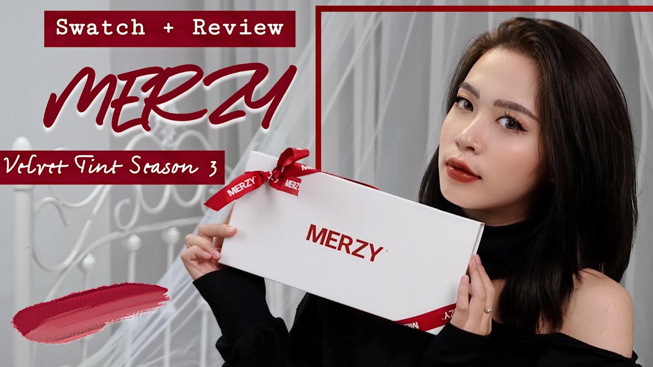 [ Swatch + Review ] MERZY Velvet Tint Season 3 | HWAJANG