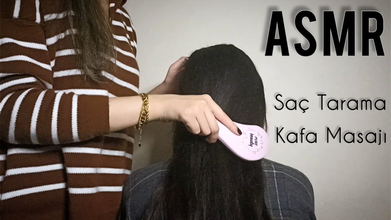 Saç Tarama / Kafa Masajı / Saçla Oynama / Anlaşılmayan Fısıltı / Inaudible Whisper /Türkçe ASMR