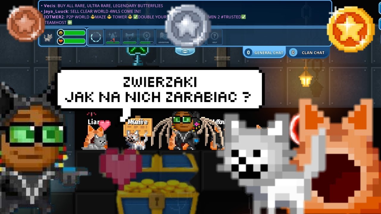 Zwierzaki - Jak na nich zarabiać ? | Pixel Worlds
