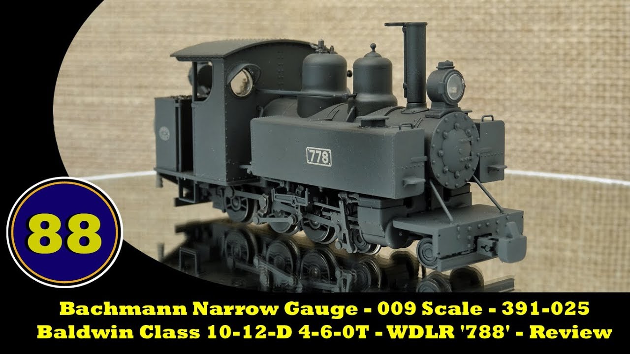 Bachmann - Baldwin Class 10-12-D 4-6-0T - Review