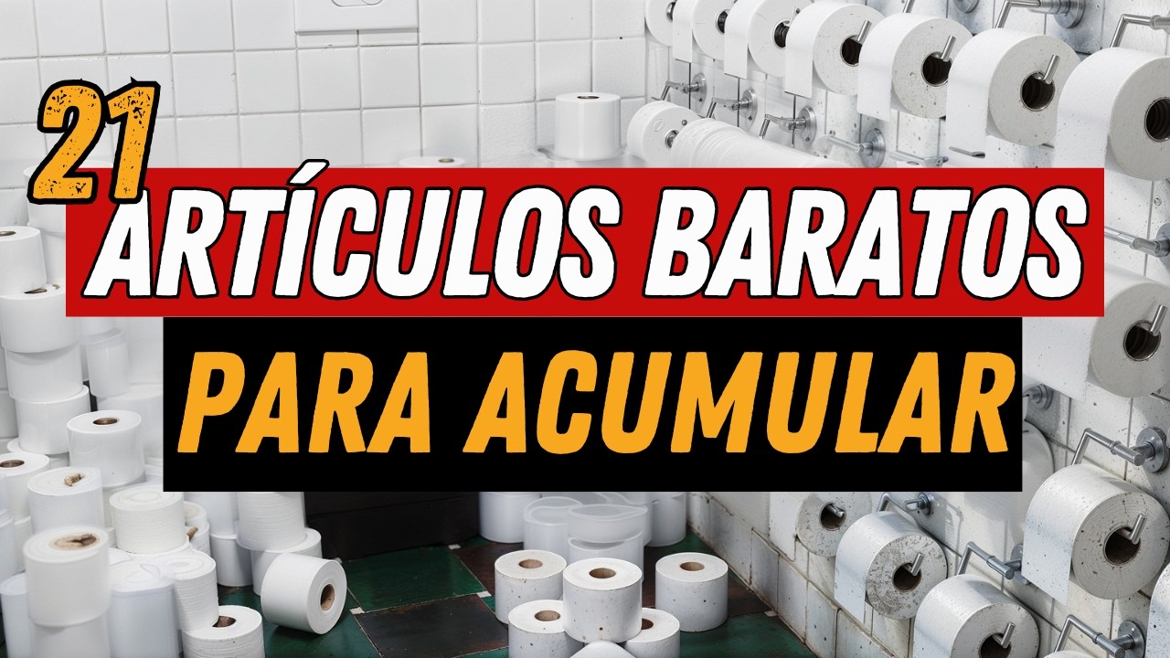 21 Artículos Baratos para Acumular, Guardar y Usar para Trueque