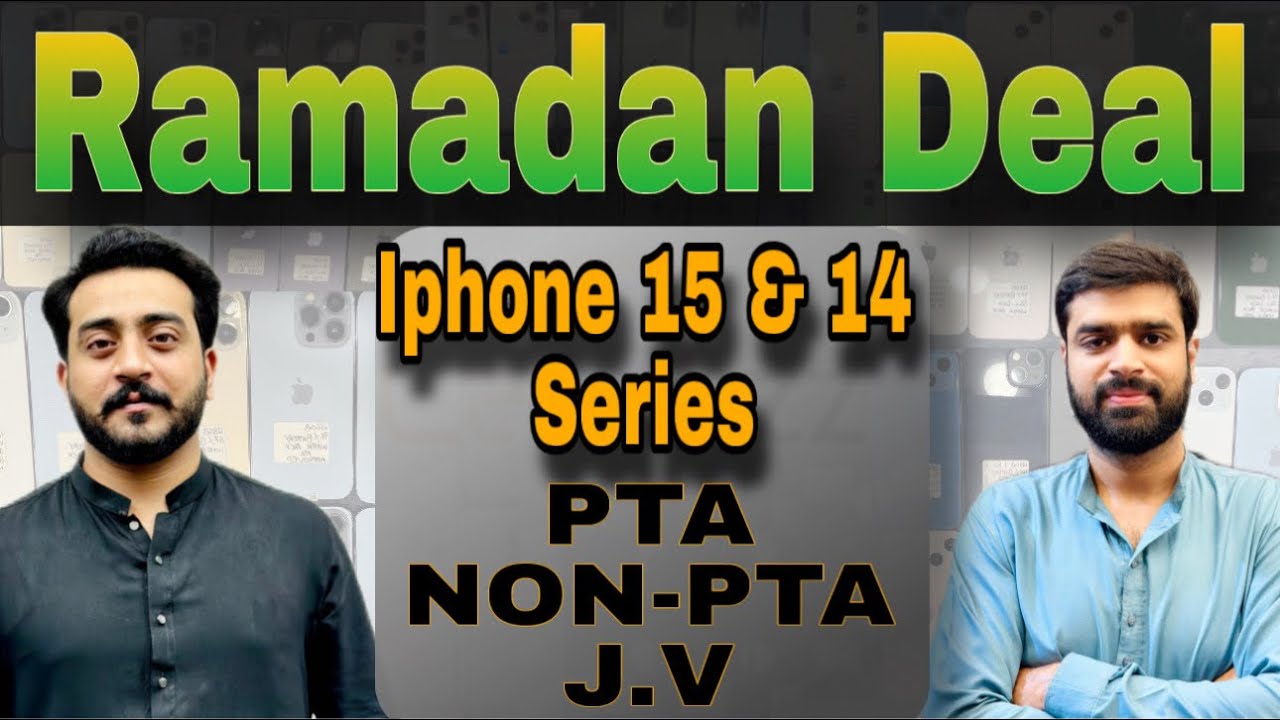 Used iPhones 15 and 14 Series PTA | Non-PTA | J.V | Ramadan deal Best Prices In Lahore Pakistan 🇵🇰