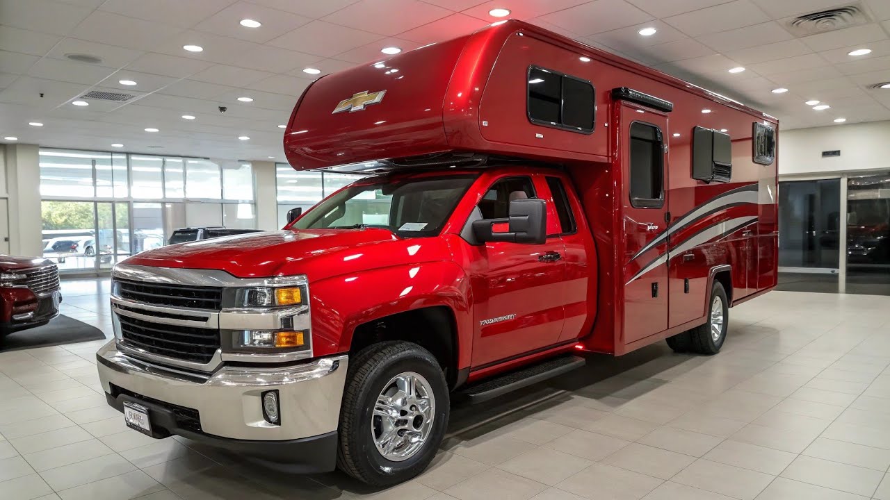 Chevrolet Motorhome Camper Truck 2026 года &mdash; идеальная машина для приключений