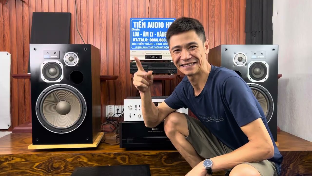 Loa PIONEER S-180A ông vua nhạc vàng đẹp keng rin đét siêu đẹp giá rẻ nhất ghép 940V và 7800II