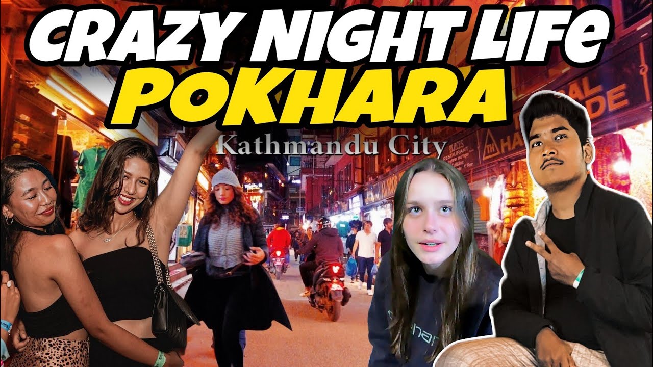 Exploring Pokhara's Vibrant Nightlife: Catwalk Bar & Lake View Experiences 🌃🍸 | Nepal Travel Vlog