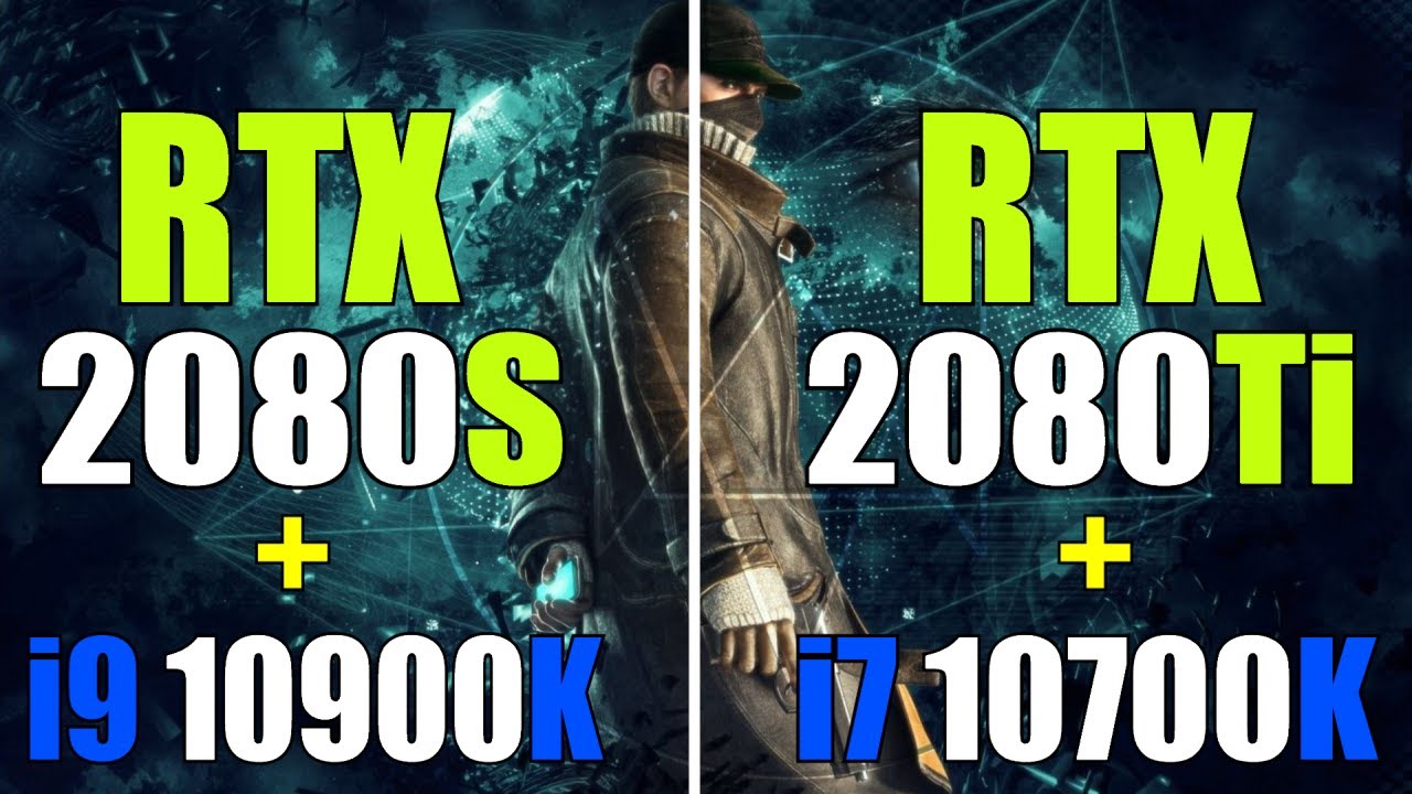 RTX 2080 SUPER + i9 10900K vs RTX 2080Ti + i7 10700K || NEW DRIVER || PC GAMES TEST ||