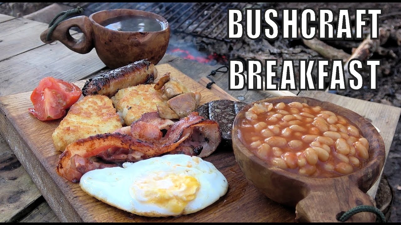 Завтрак в чугунной посуде Bushcraft
