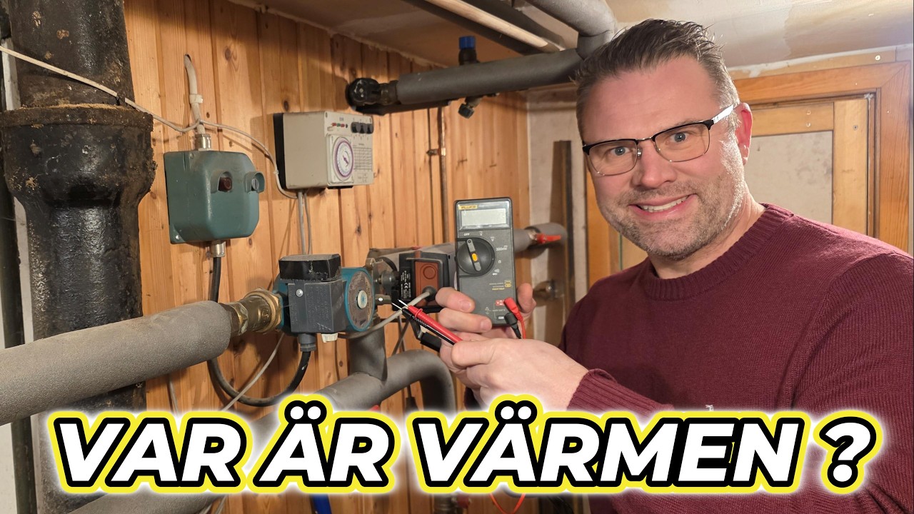 DRÖMKÅKEN del 2 - Klarar jag få igång värmepannan?