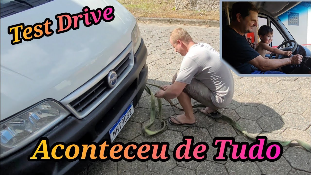 Mudamos de Ambulância para furgão, fizemos o teste drive e veja como foi
