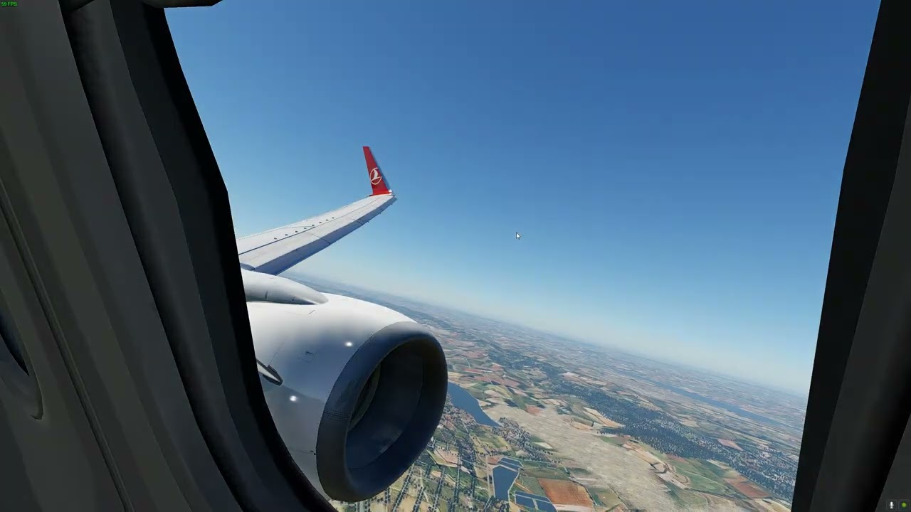 Landing in Chisinau International Airport(LUKK) RWY09