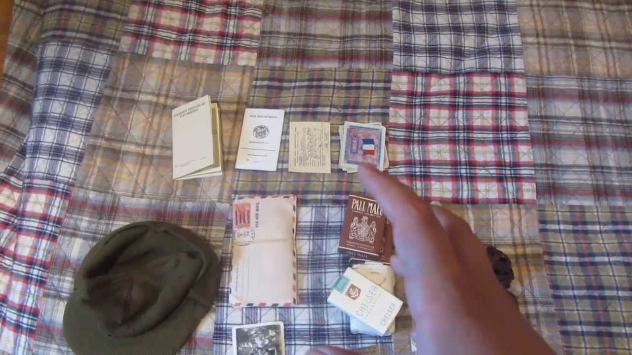 WWII G.I. Pocket Litter