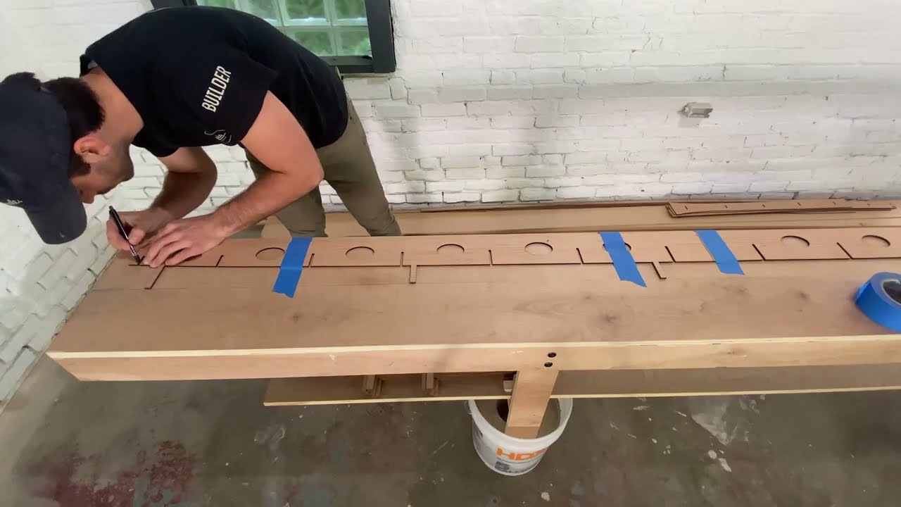 How to Make a Wood Paddle Board - #1 Preparing Your Work Surface