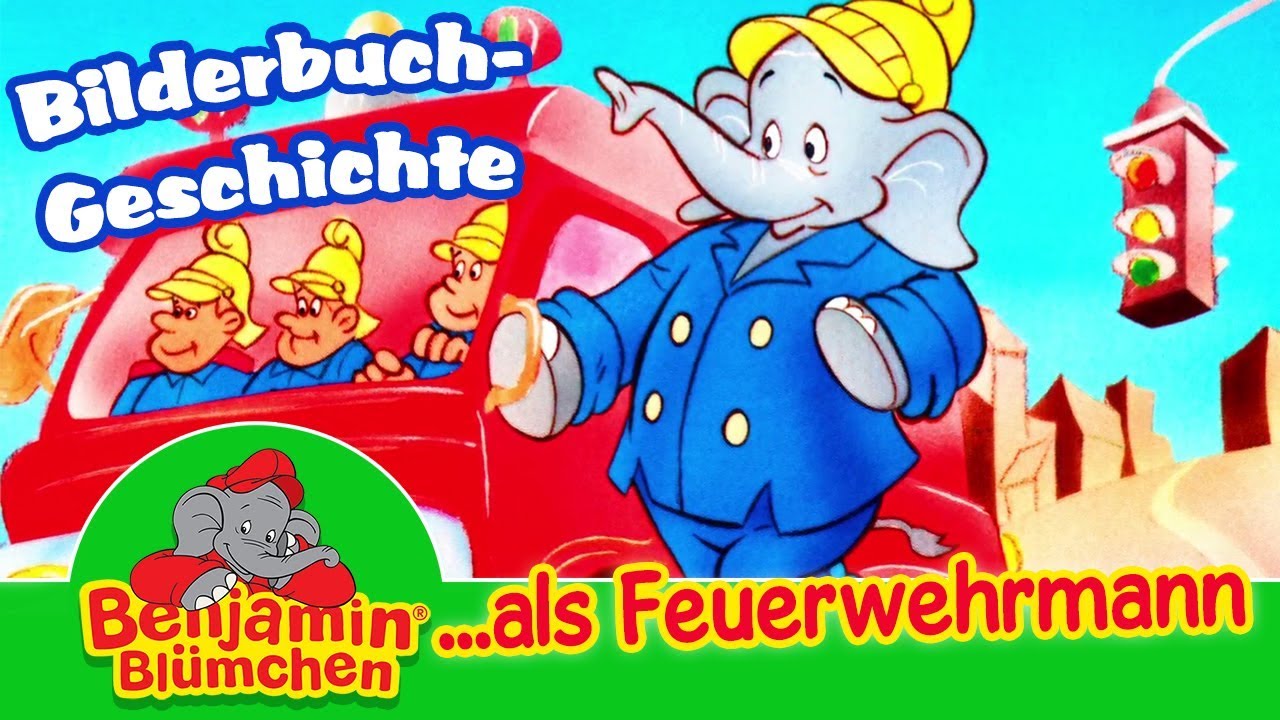 Benjamin Blümchen als Feuerwehrmann | Meine erste BILDERBUCH GESCHICHTE