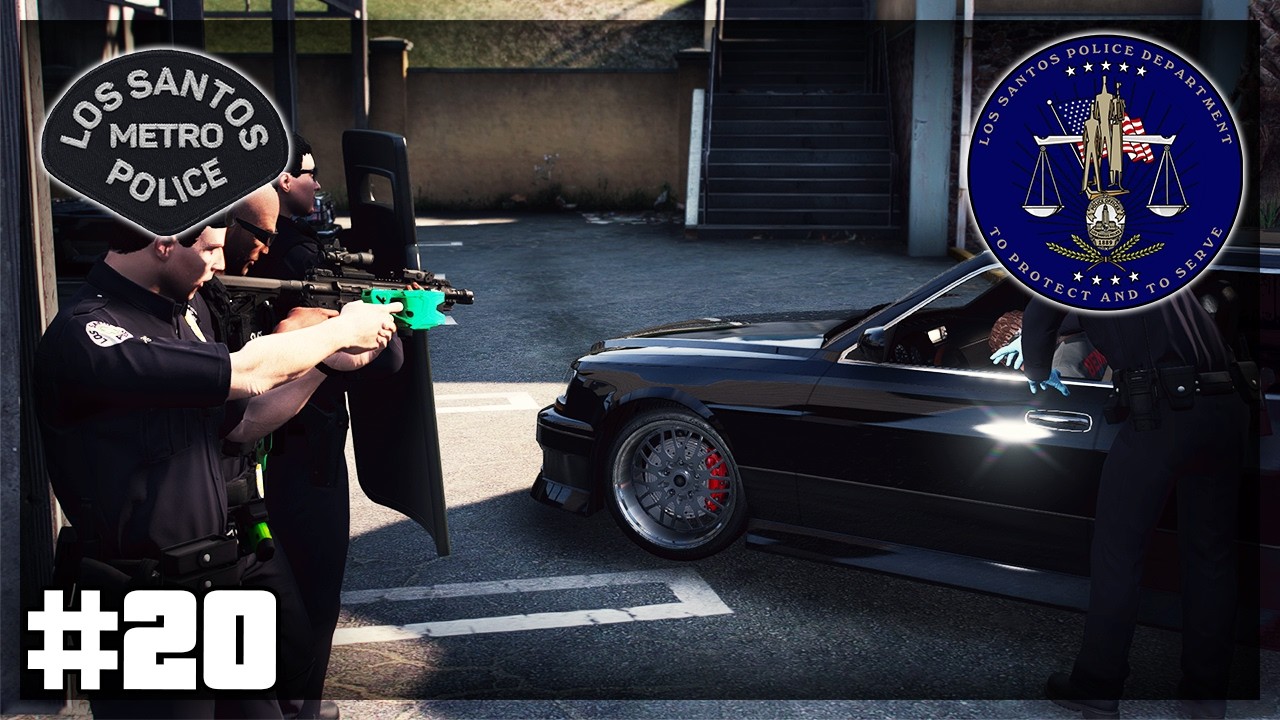 DILER ZŁAPANY NA GORĄCYM UCZYNKU! | KRONIKI LSPD | GTA RP #20