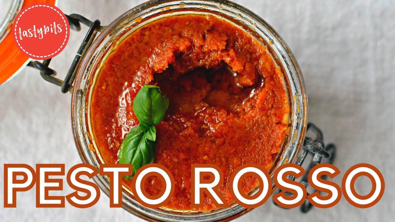 PESTO ROSSO selber machen - so schnell & einfach geht's!